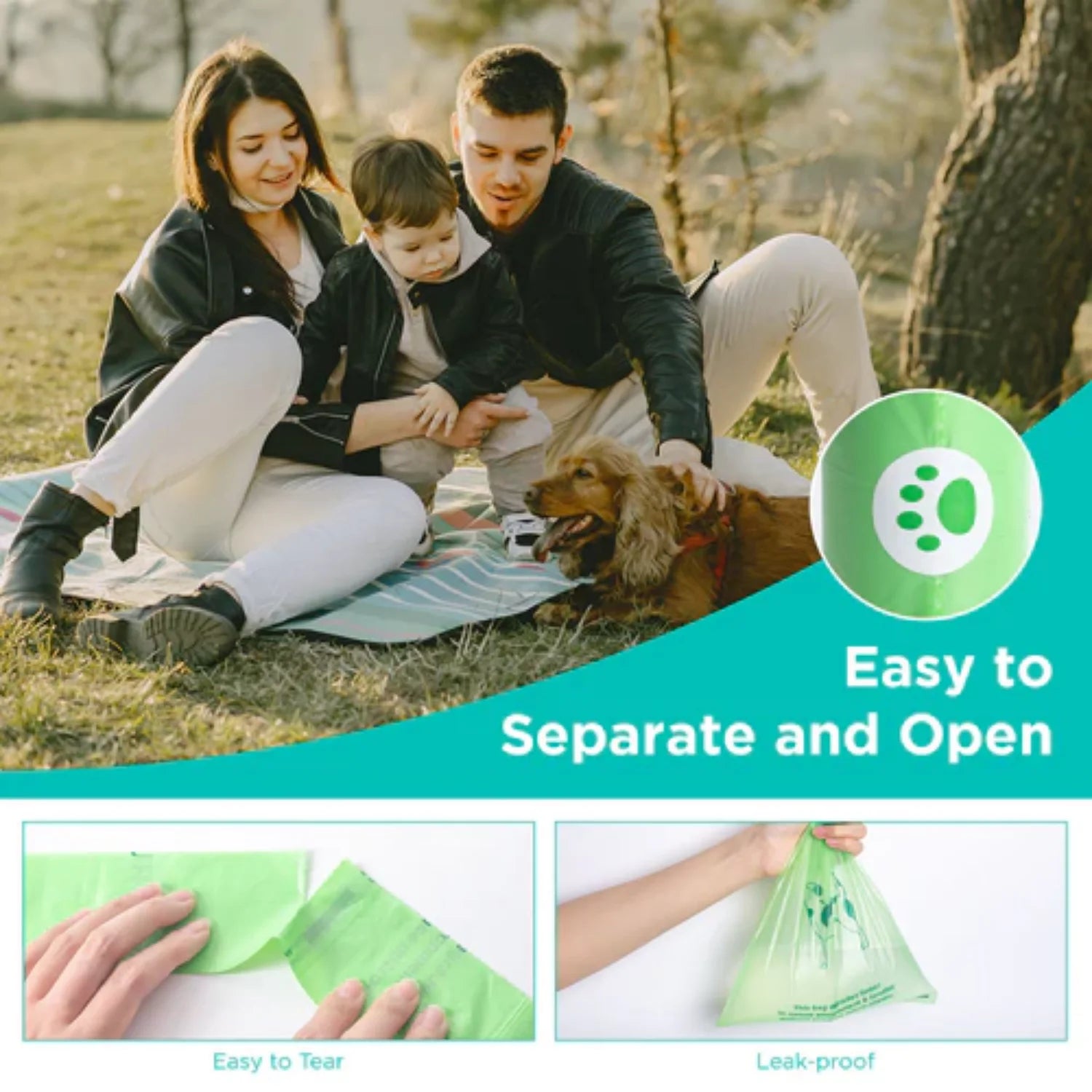405 Biodegradable Extra Thick Dog Waste Bags