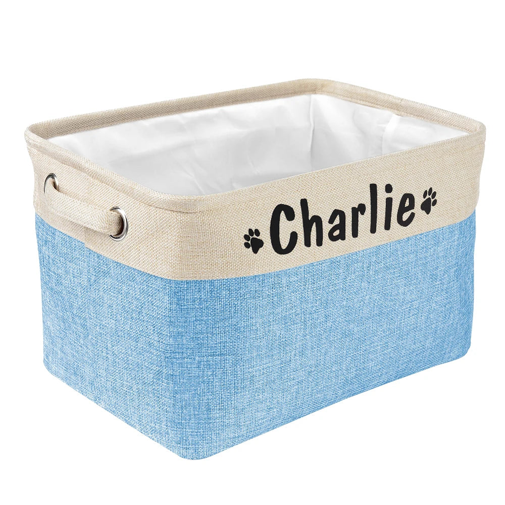 Personalized Pet Dog Toy Storage