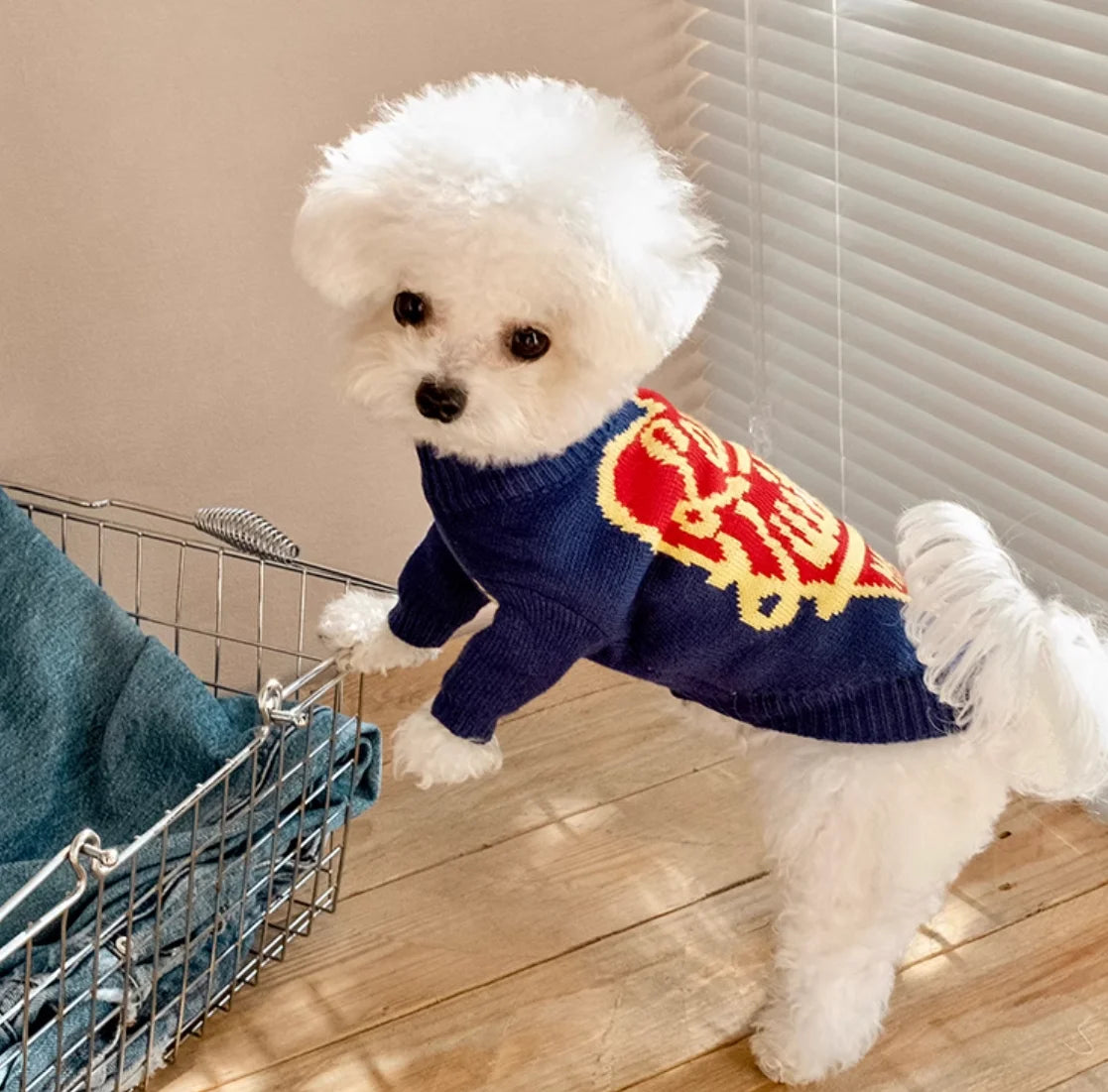 Soft Cotton Sweater for Pets