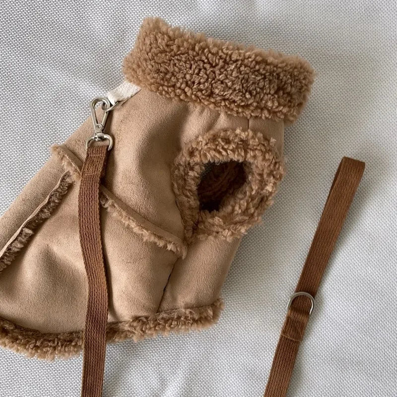 Winter Fleece Dog Vests