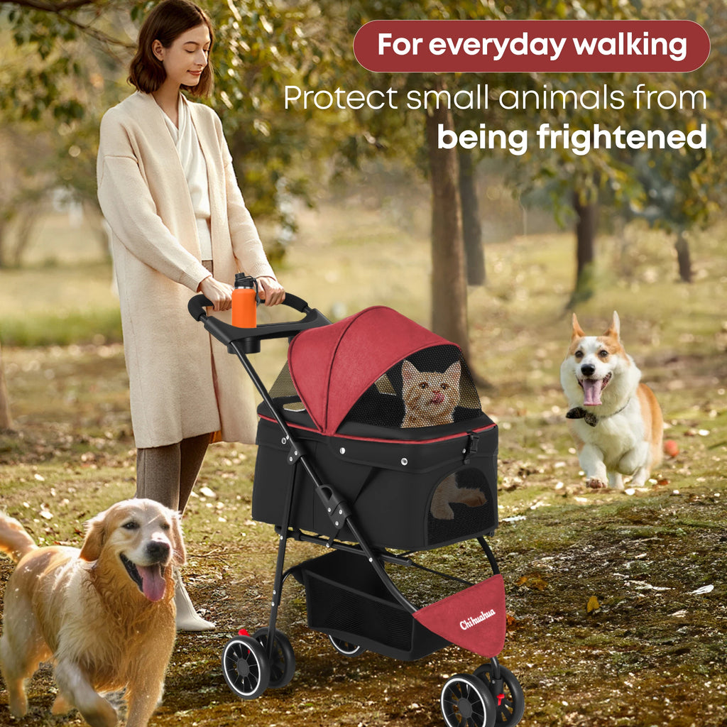 Foldable Pet Stroller