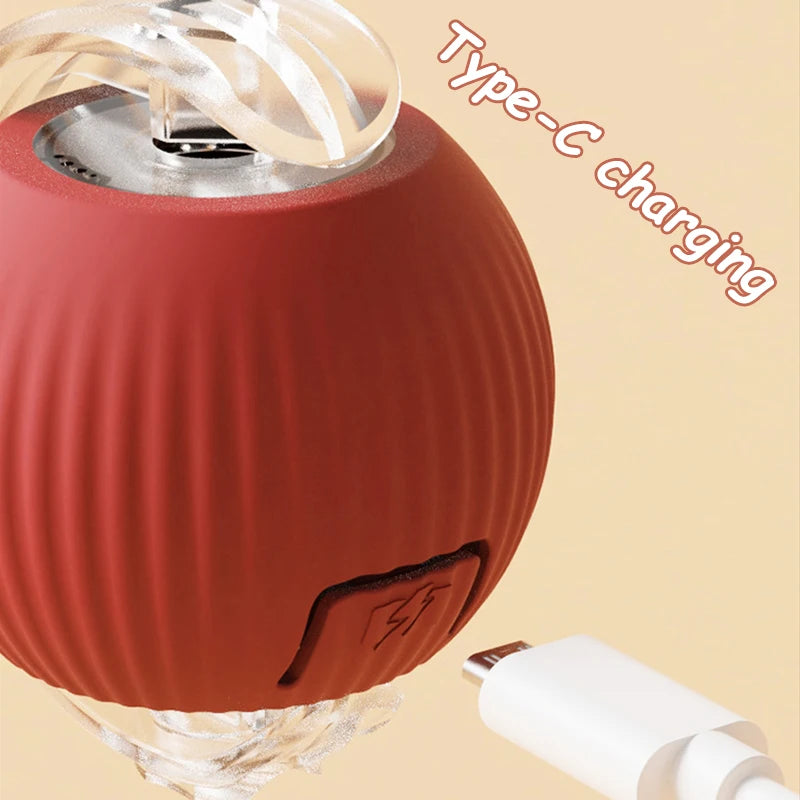 2Pcs Automatic & Rechargeable Cat Toy