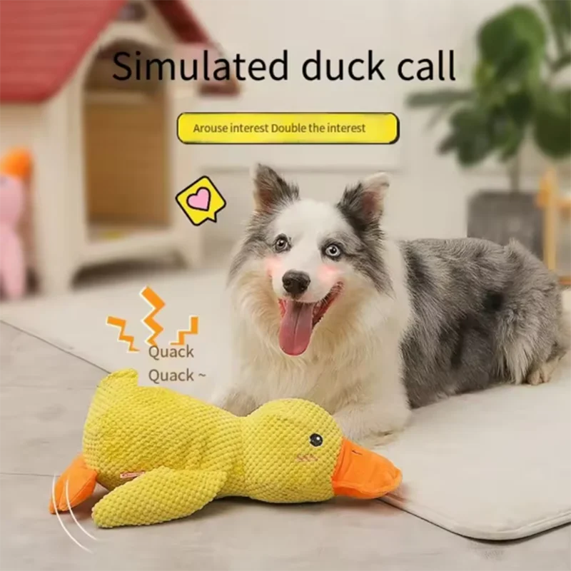 Dog duck plush toy