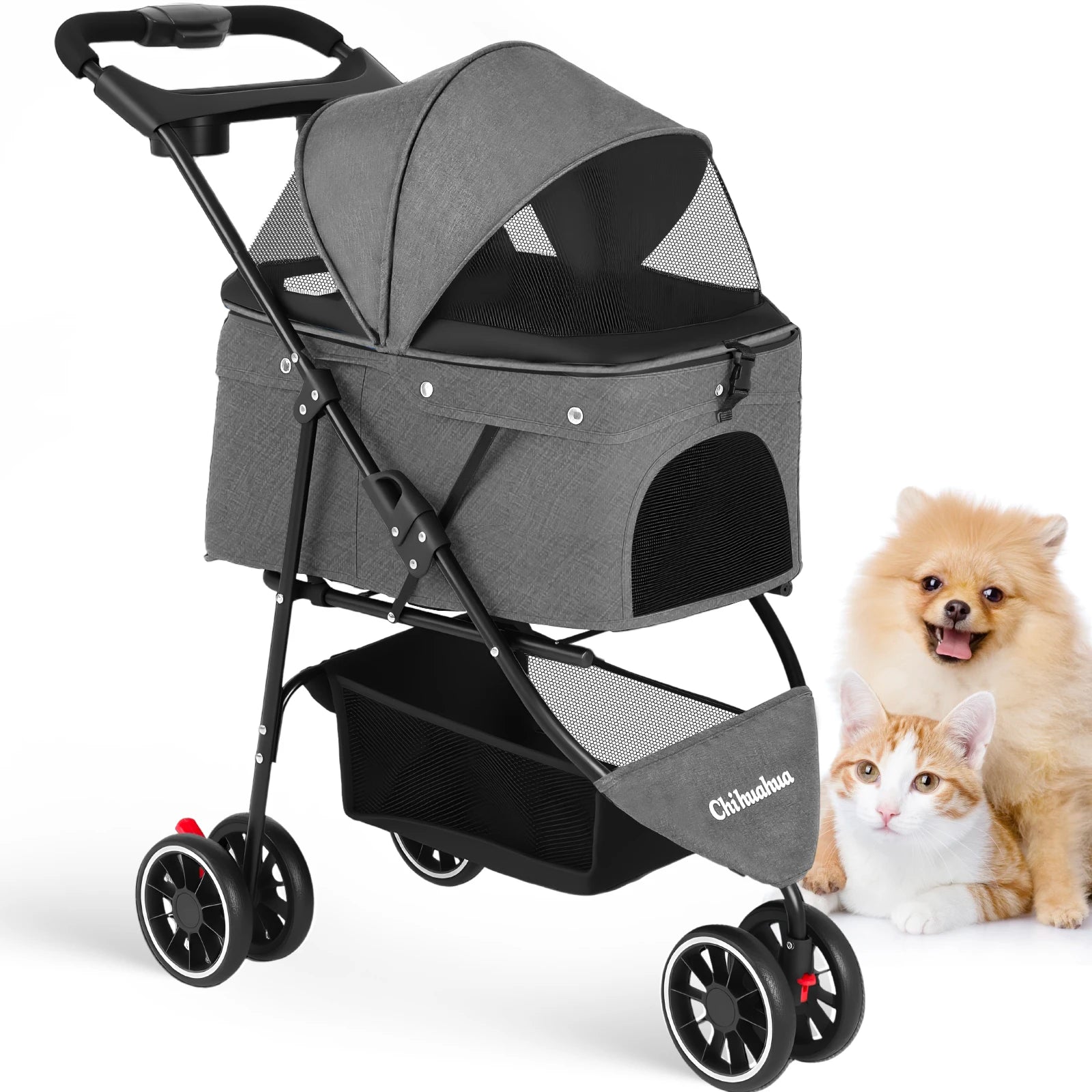 Foldable Pet Stroller
