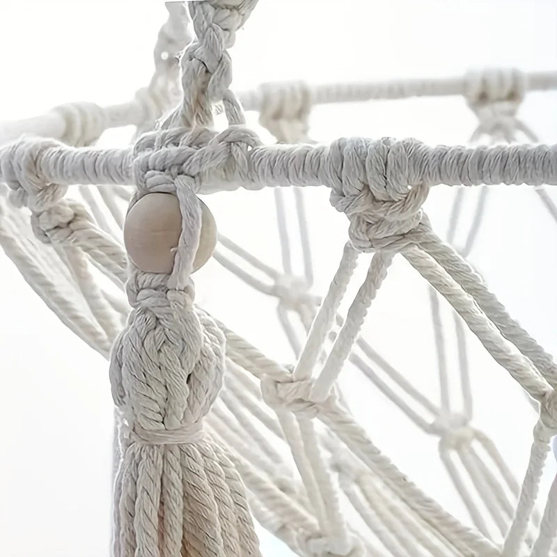 Extra Large Hand-woven Cotton Rope Cat Hammock