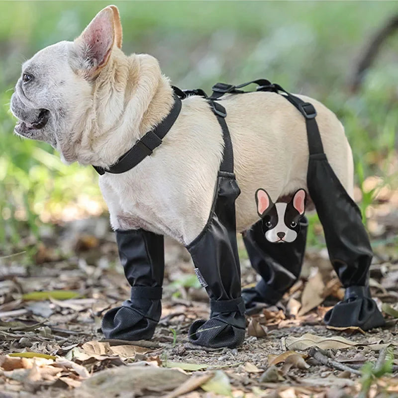 Anti-Slip Dog Shoes,Pet Paw Protector. And Dog Rain Booties
