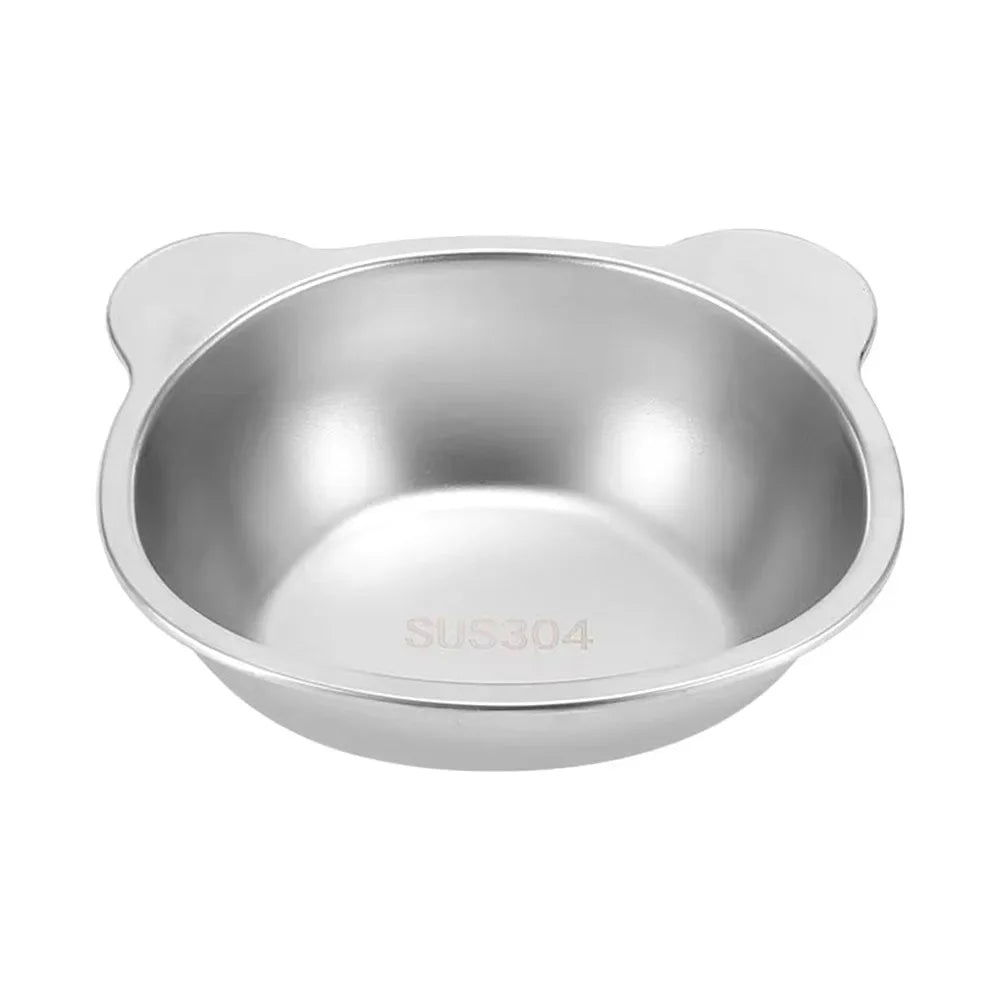 Stainless Steel Raised Pet Bowl