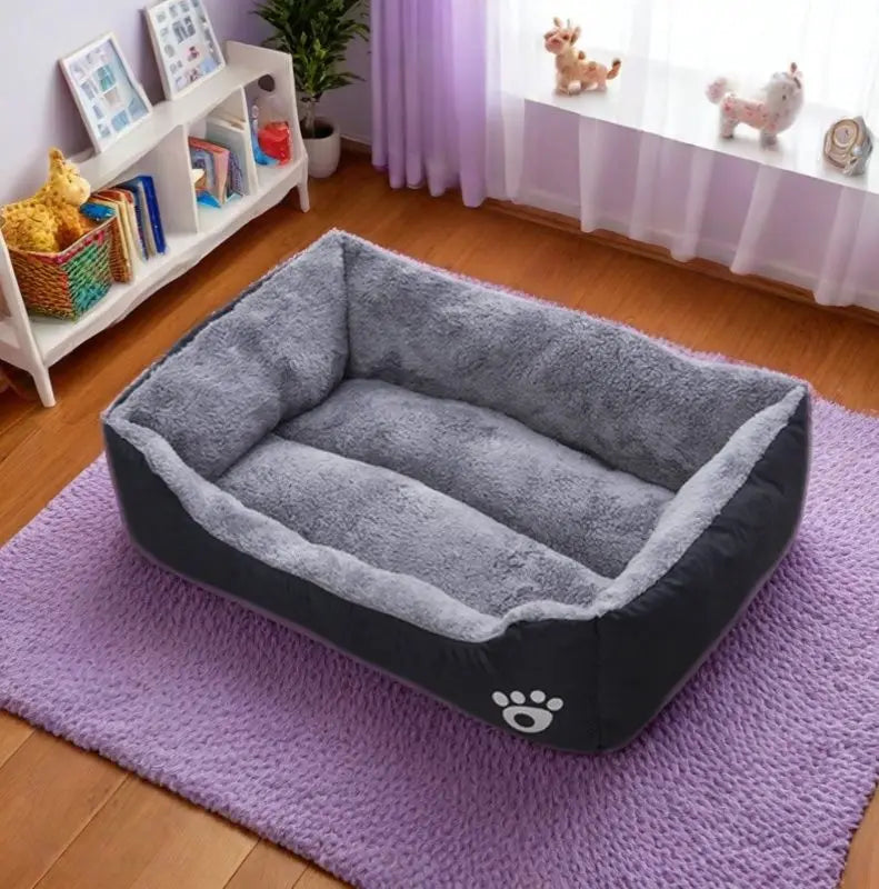 Plush Dog Sleeping Bed