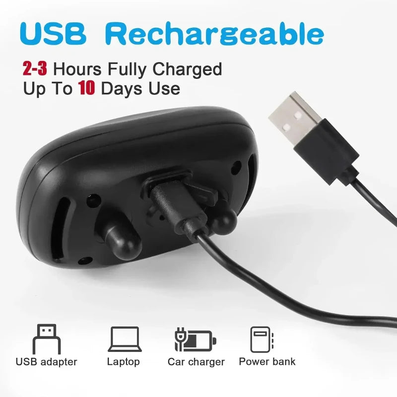 USB Rechargeable Dogs Training Collar And Anti Barking Device