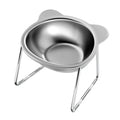 Stainless Steel Raised Pet Bowl