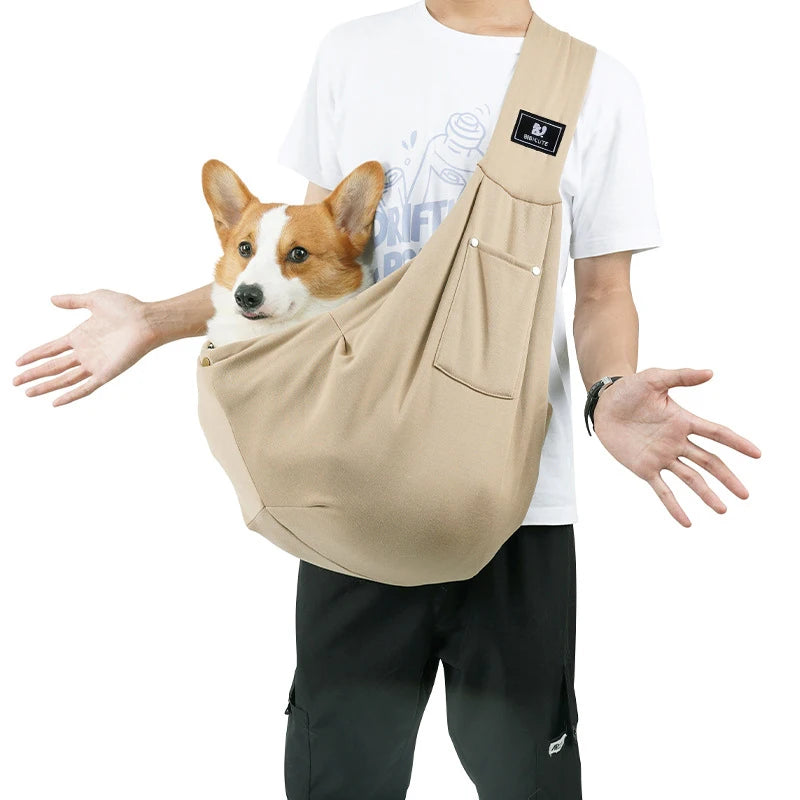 Pet Carrying Crossbody Shoulder Bag