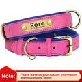 Personalized Leather Dog Collar