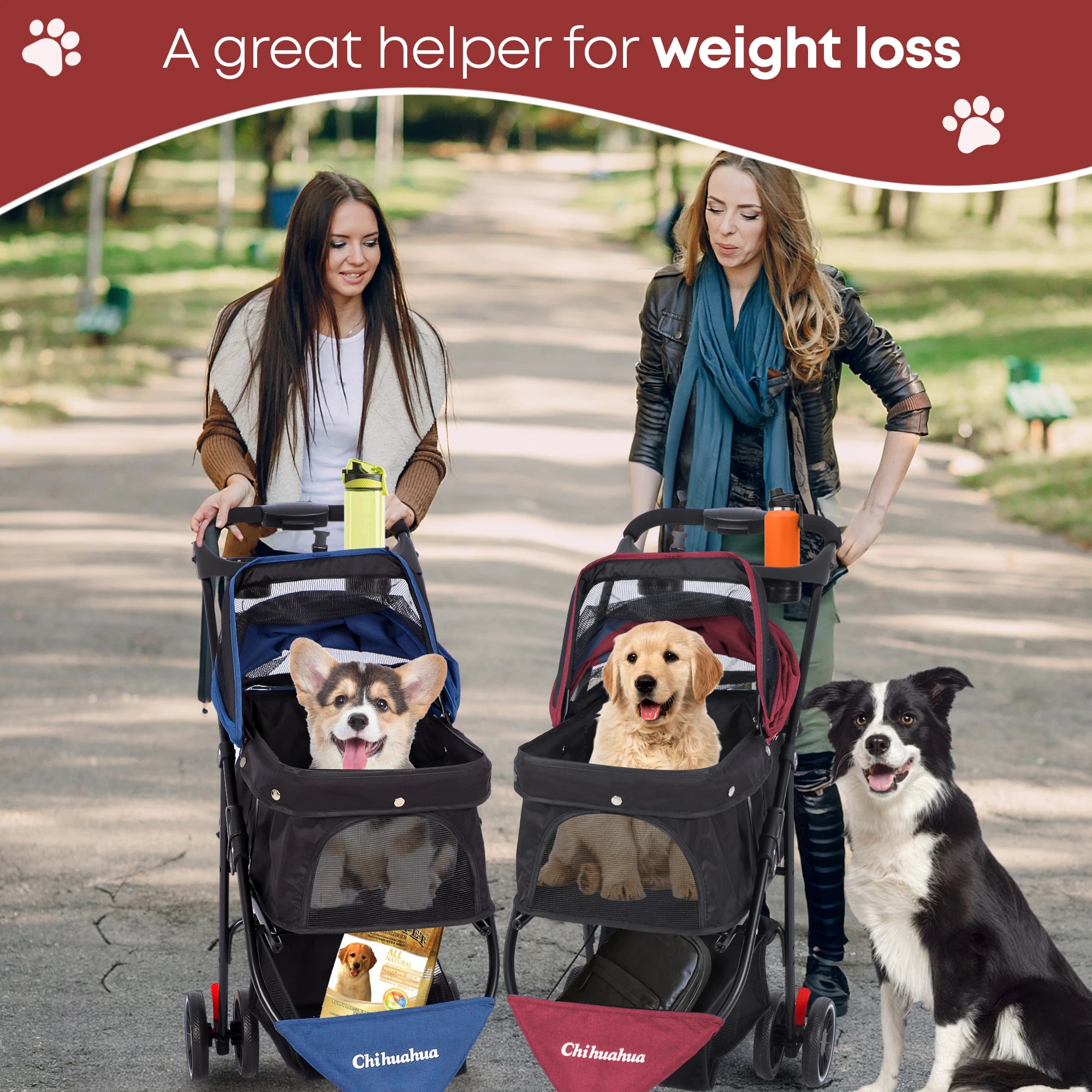 Foldable Pet Stroller