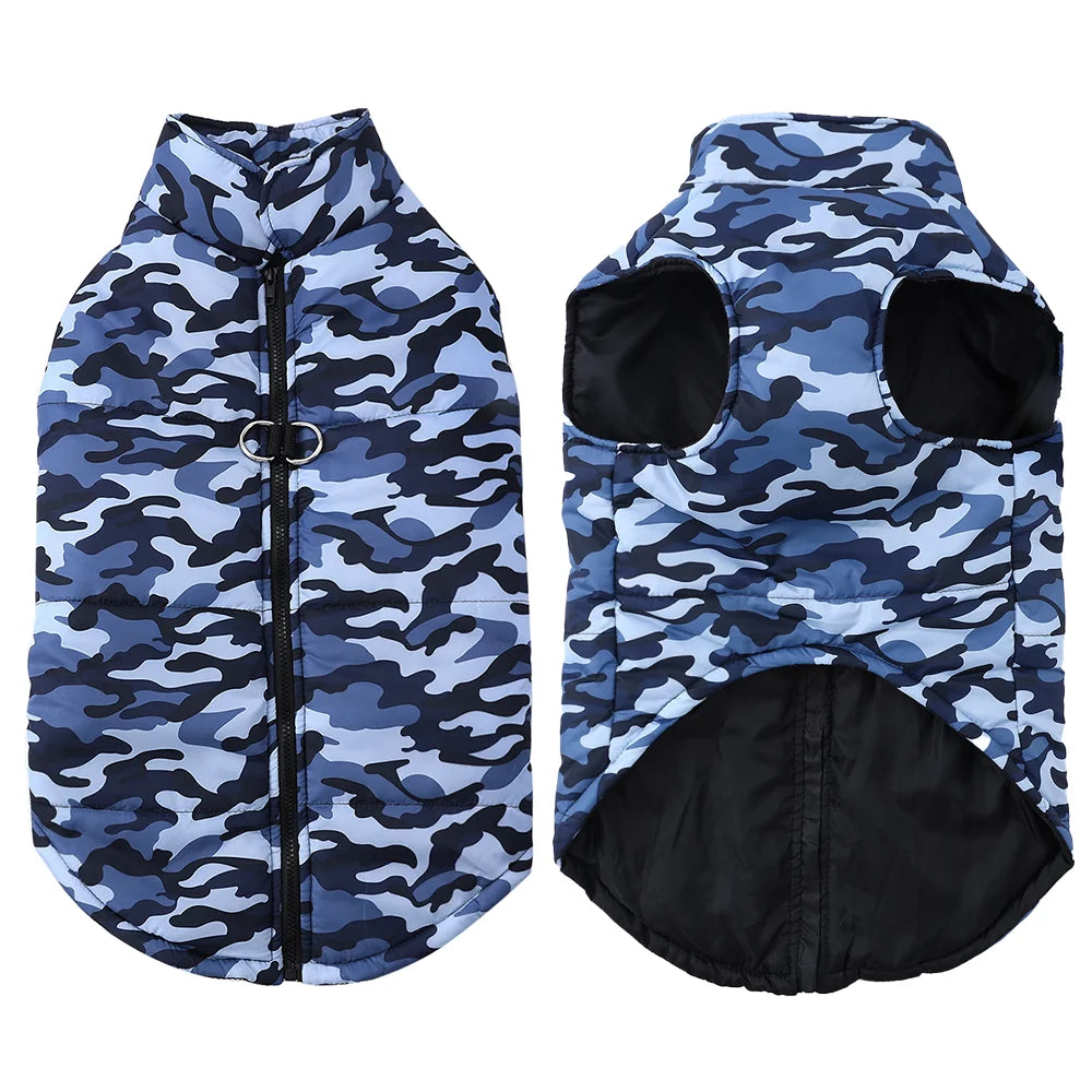 Camouflage Winter Waterproof Pet Jacket