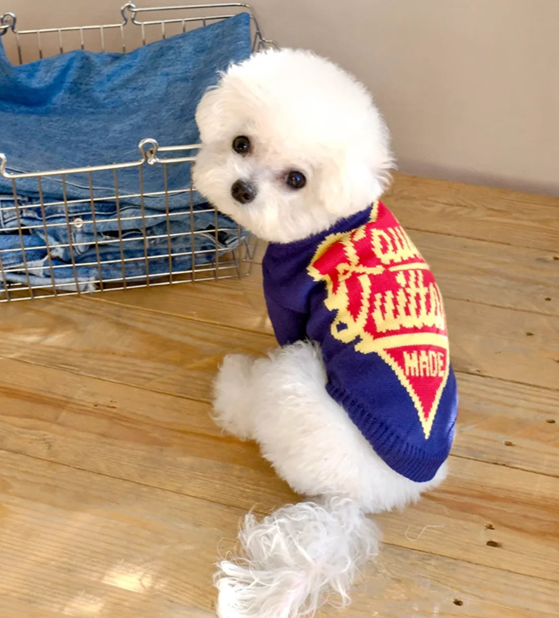 Soft Cotton Sweater for Pets