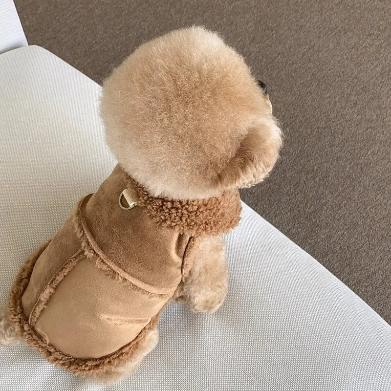 Winter Fleece Dog Vests