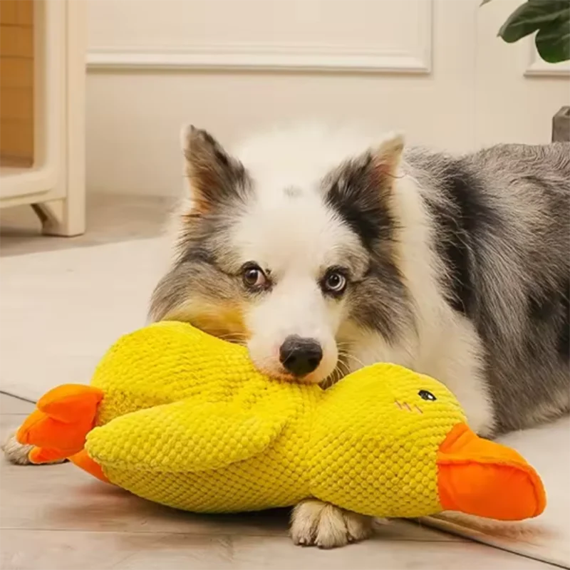 Dog duck plush toy