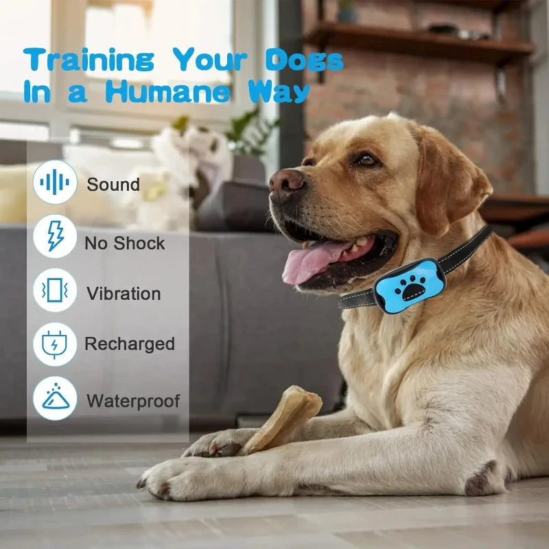 USB Rechargeable Dogs Training Collar And Anti Barking Device
