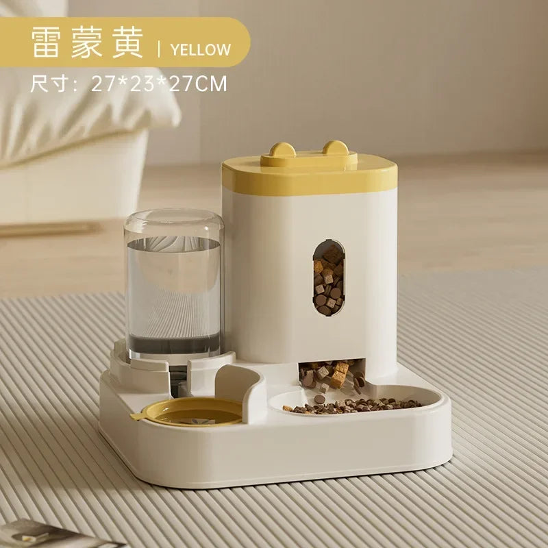 Automatic Feeder Dog Cat Food Bowl