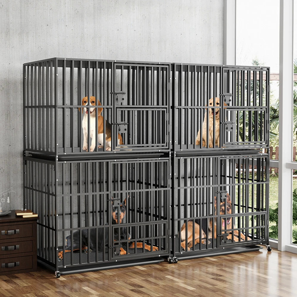 Stackable Dog Crate  Dog Kennel Cage
