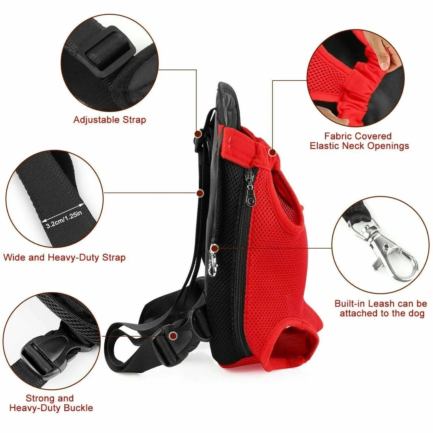Adjustable Cat Carrier Bag
