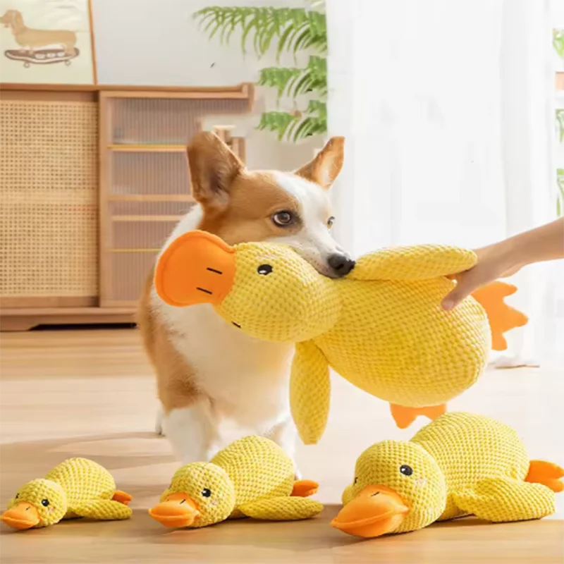 Dog duck plush toy