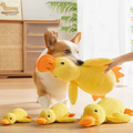 Dog duck plush toy