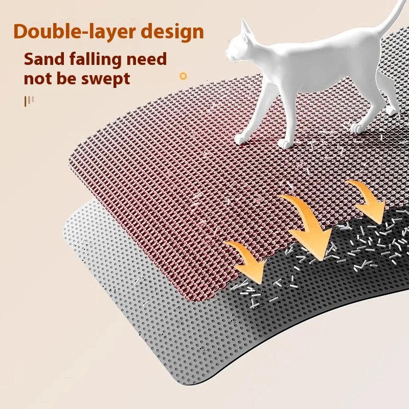 Washable Pet Floor Protector Litter Box