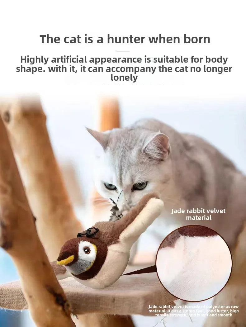 Interactive Rechargable Cat Toy