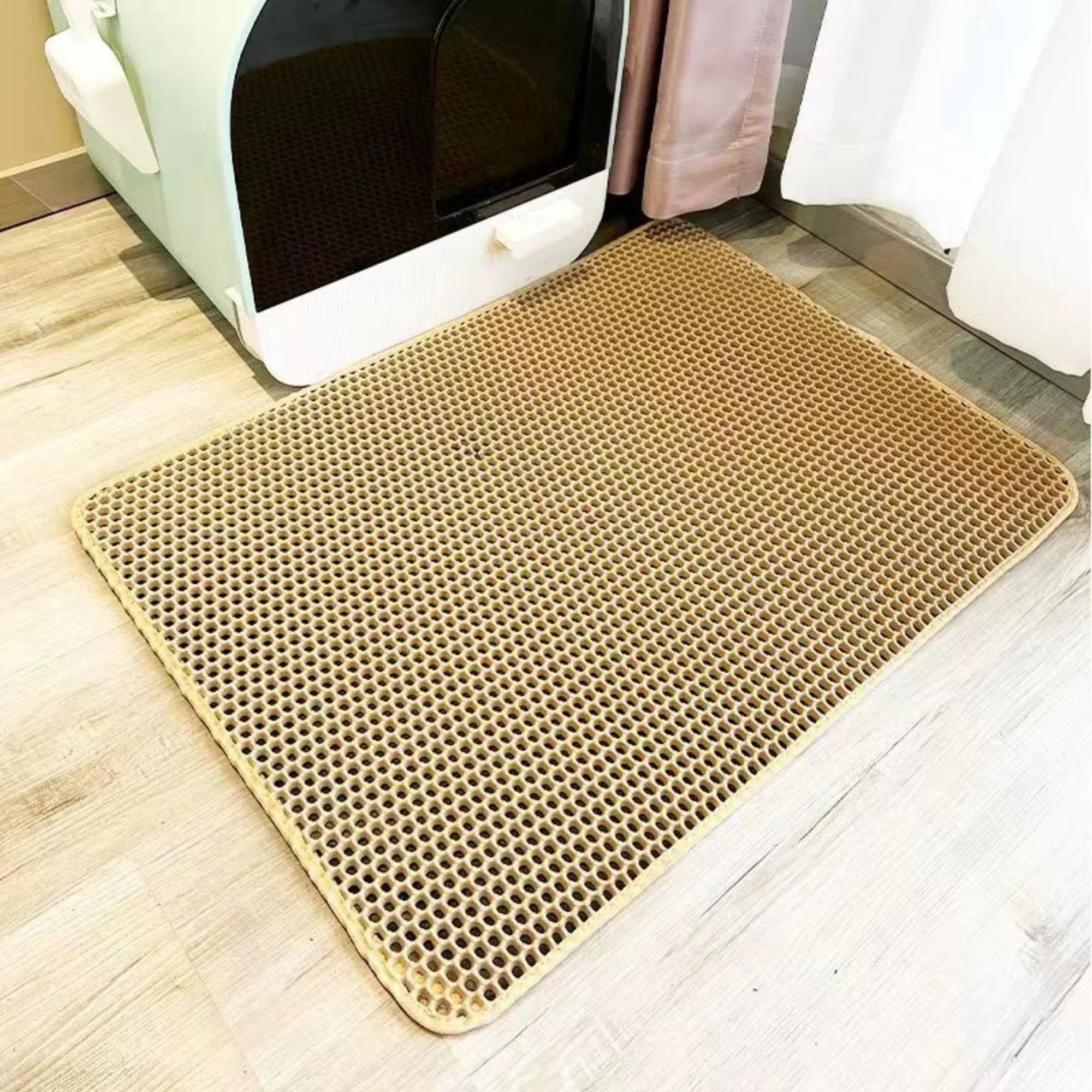 Washable Pet Floor Protector Litter Box
