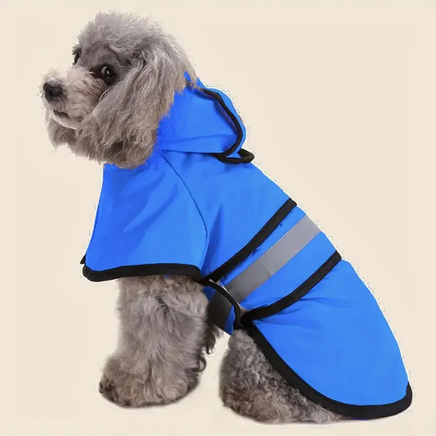 Waterproof & Windproof Dog Raincoat!