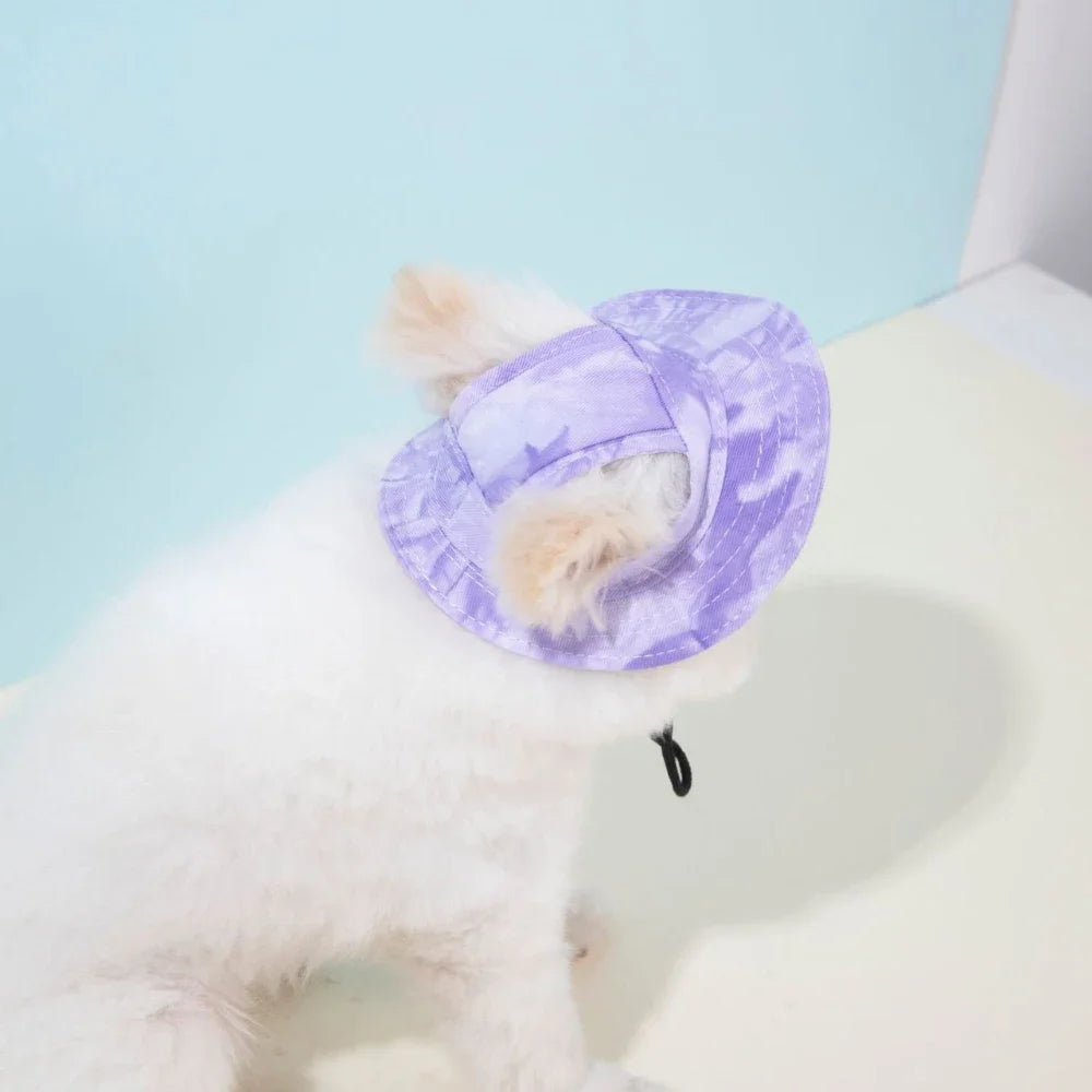Adjustable Bucket Hat with Ear Holes