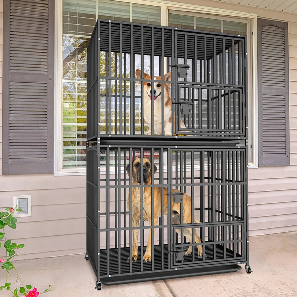 Stackable Dog Crate  Dog Kennel Cage