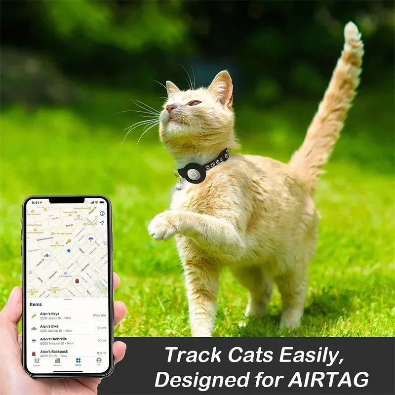 Cat Collar Compatible with Apple Airtag