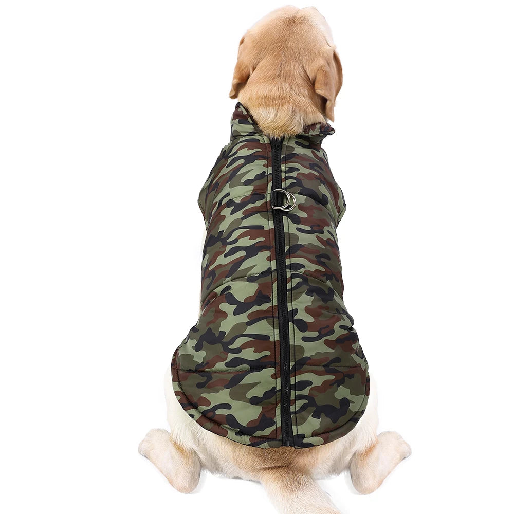 Camouflage Winter Waterproof Pet Jacket