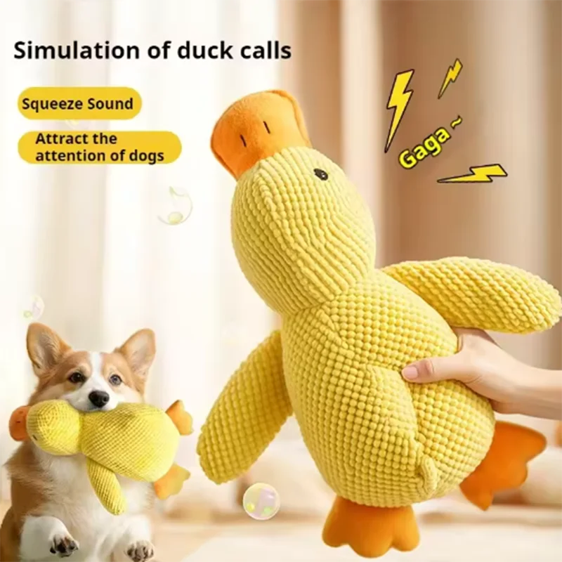 Dog duck plush toy