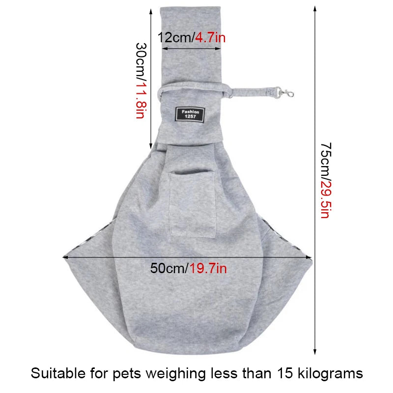 Pet Carrying Crossbody Shoulder Bag