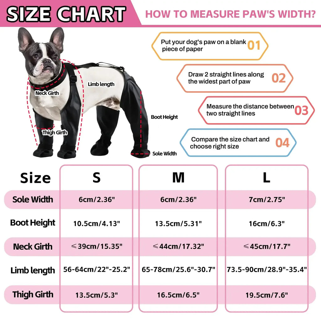 Anti-Slip Dog Shoes,Pet Paw Protector. And Dog Rain Booties