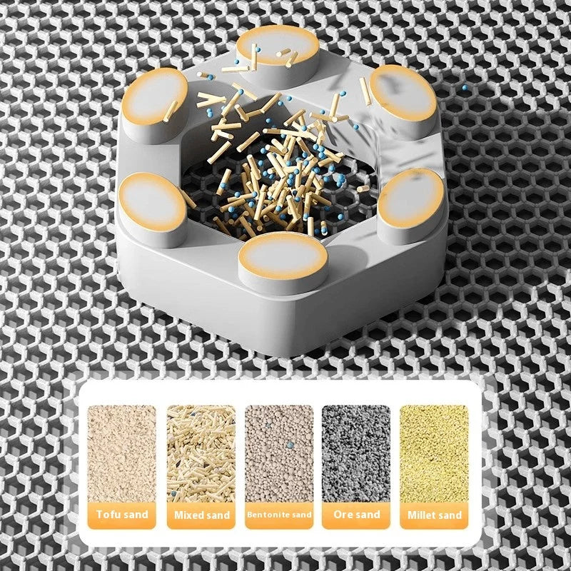 Washable Pet Floor Protector Litter Box