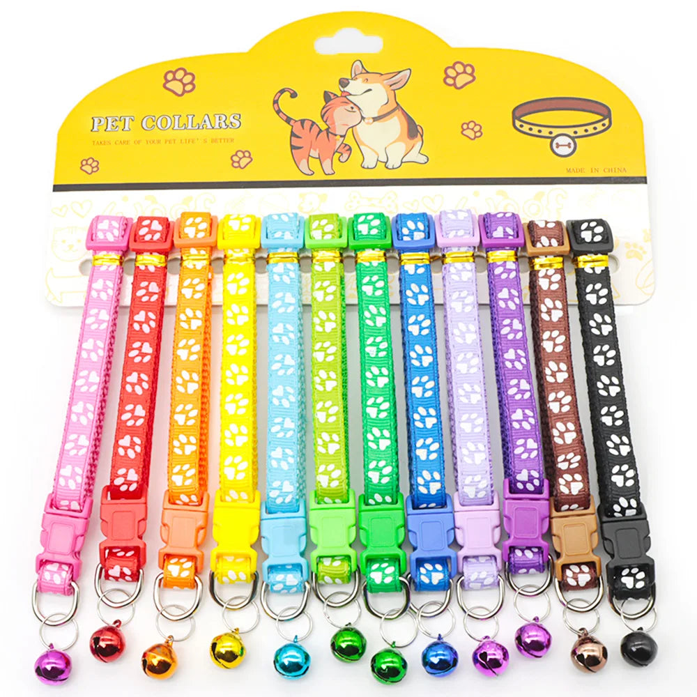 12Pcs Mix Color Pet  Collars