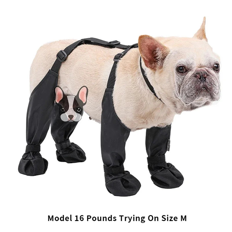 Anti-Slip Dog Shoes,Pet Paw Protector. And Dog Rain Booties