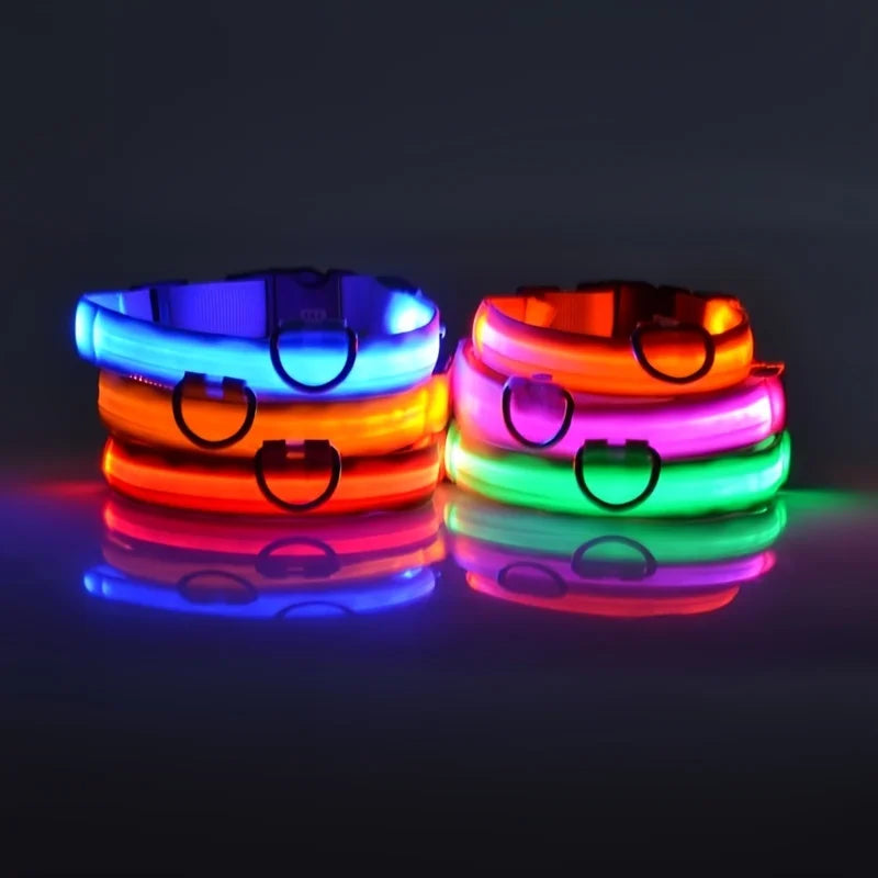 Glow In The Dark Pet  Collar