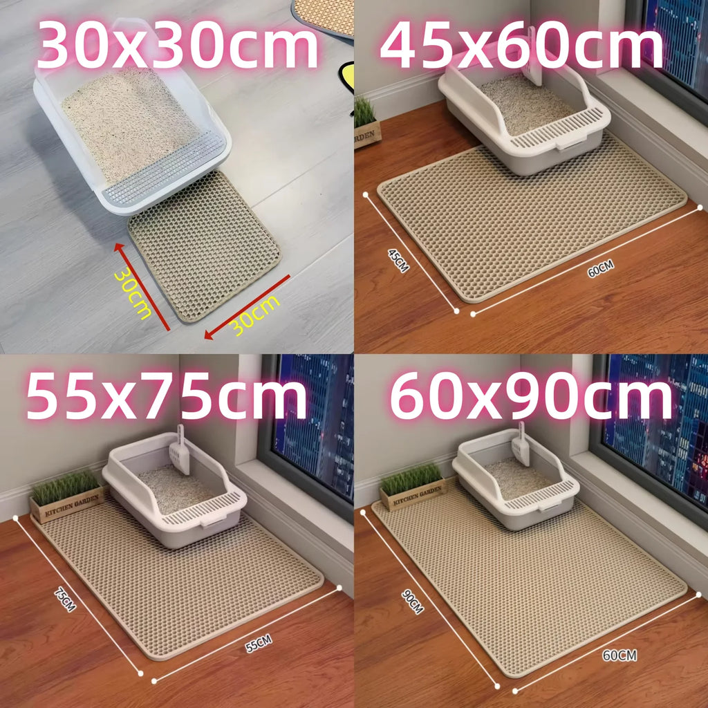 Washable Pet Floor Protector Litter Box