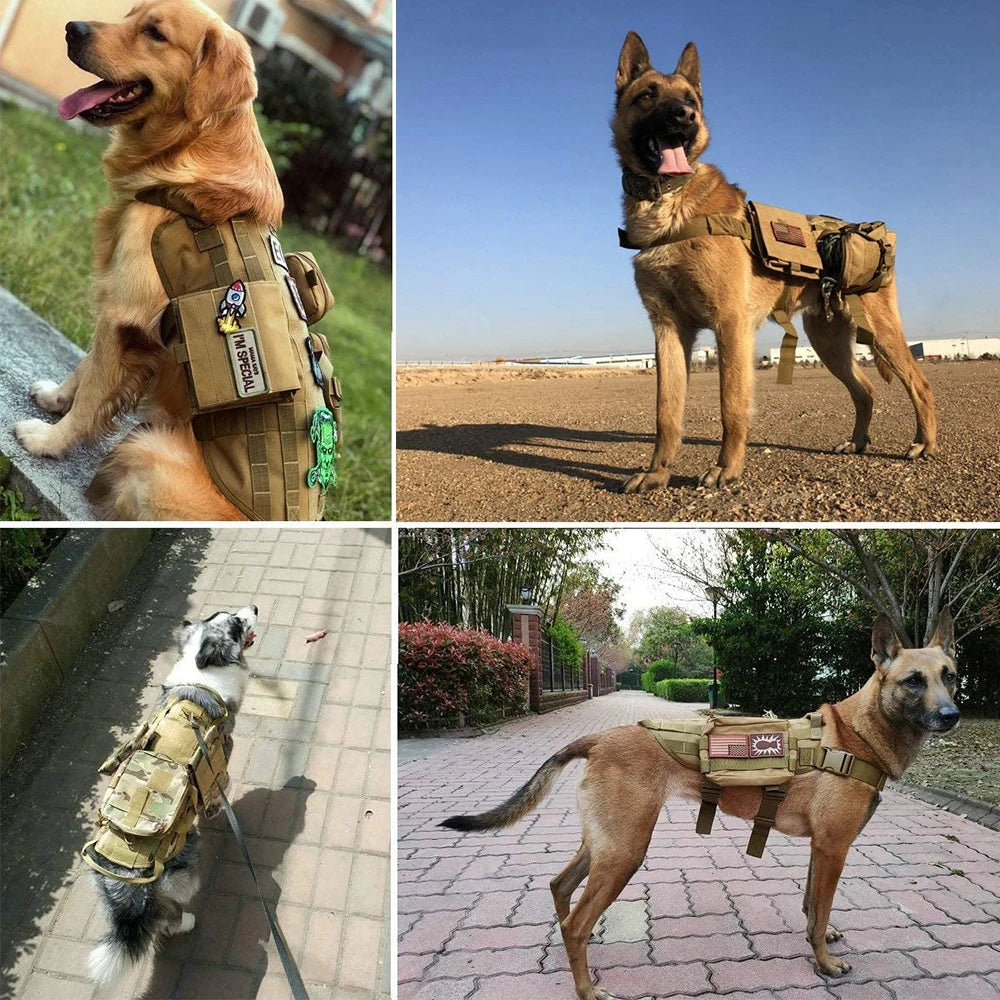 Tactical Patch Bundle For Dog Vest Harness