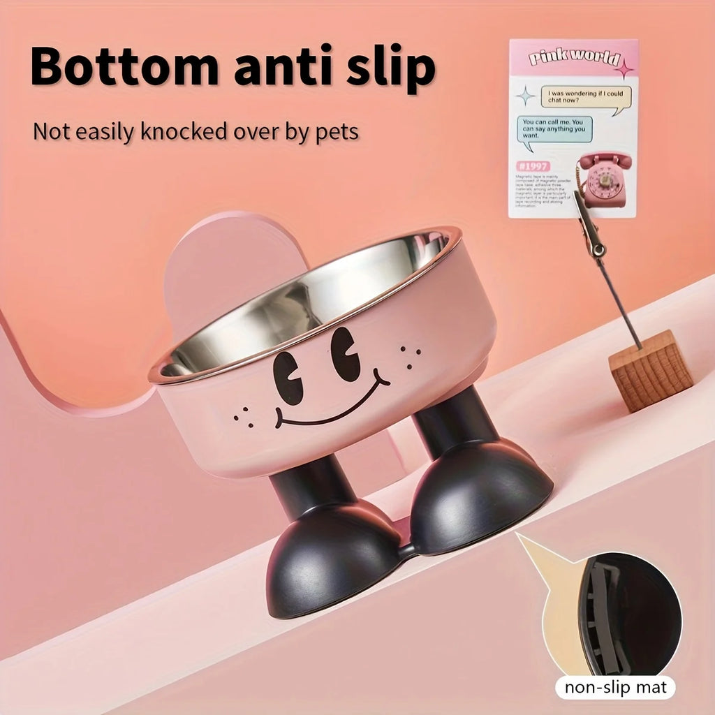 Elevated Stainless Steel Food And  Water Bowls