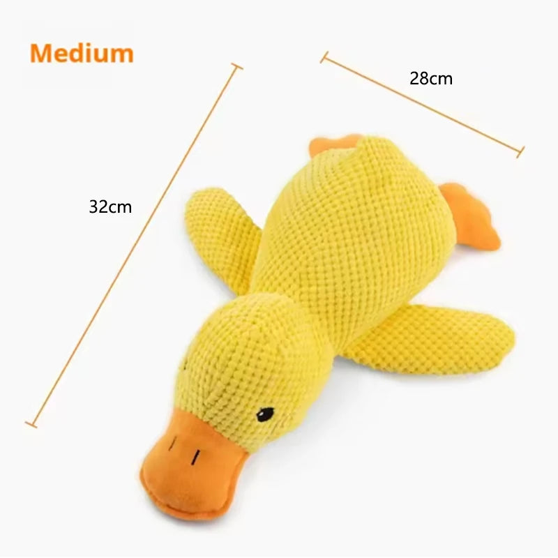 Dog duck plush toy