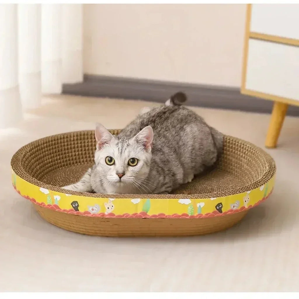 Cat Scratching Furniture Bed