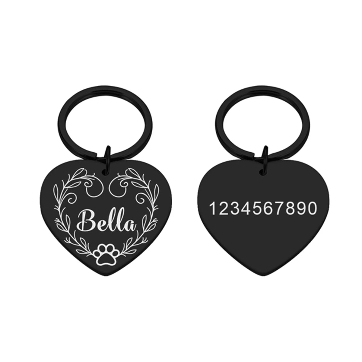 Customized Pet ID Tag Name