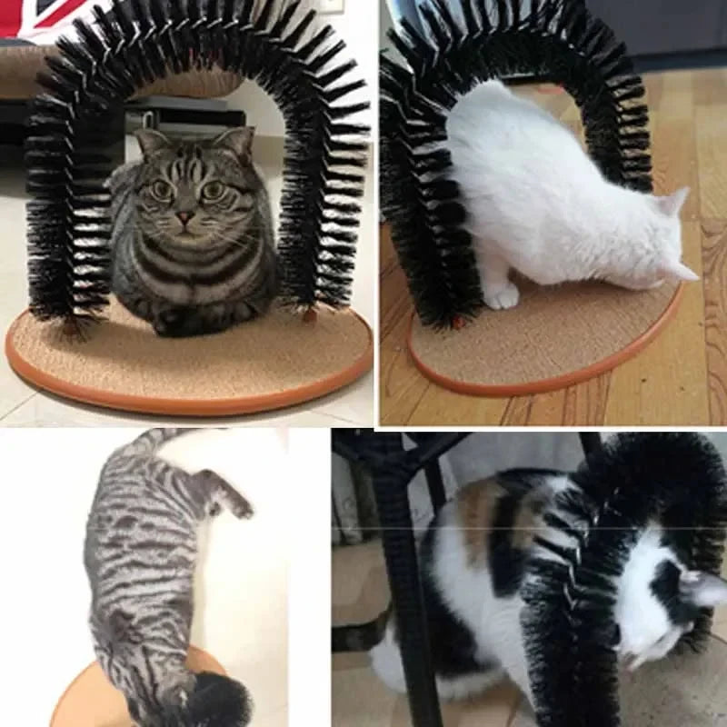 Self Groominf Cat Toy Arch