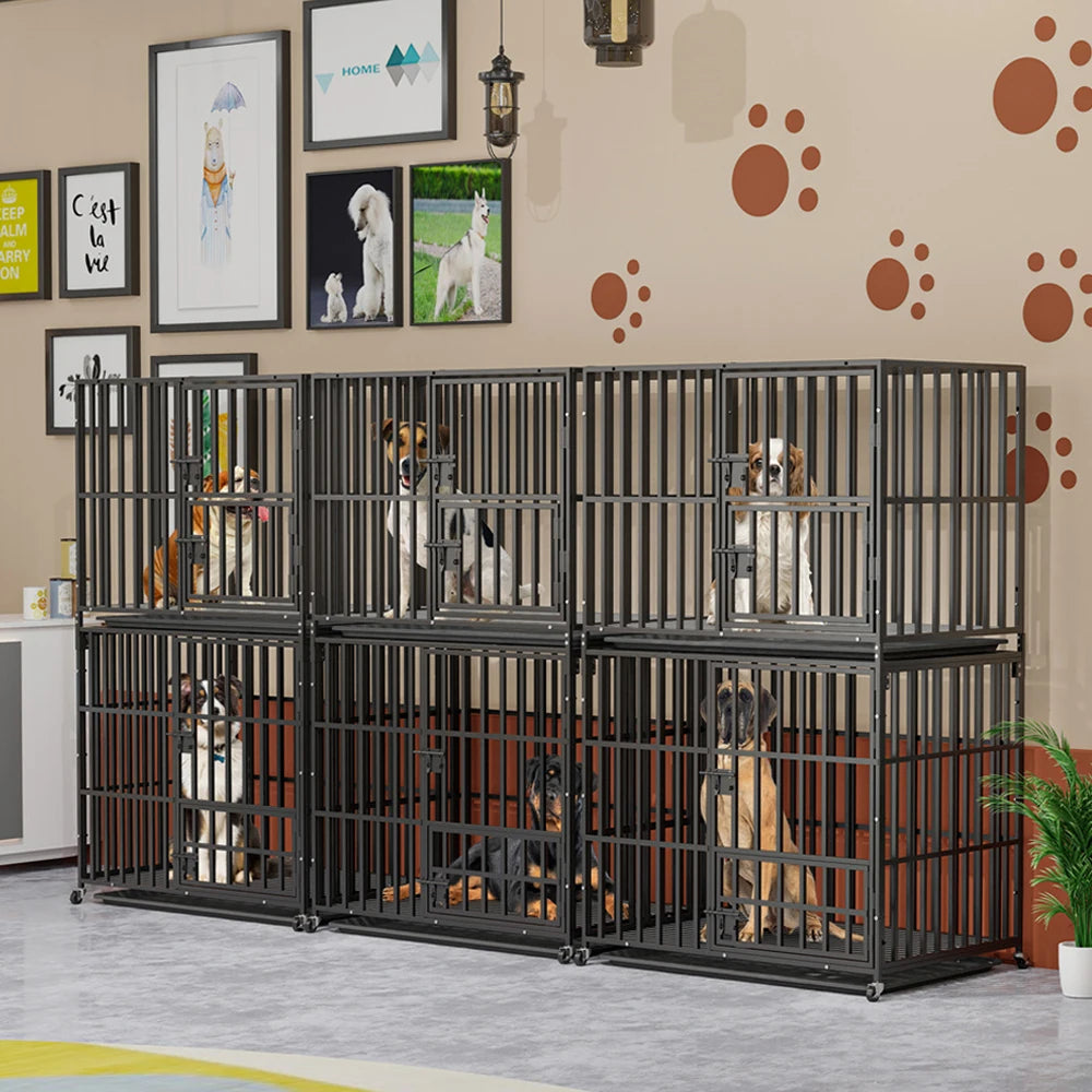 Stackable Dog Crate  Dog Kennel Cage